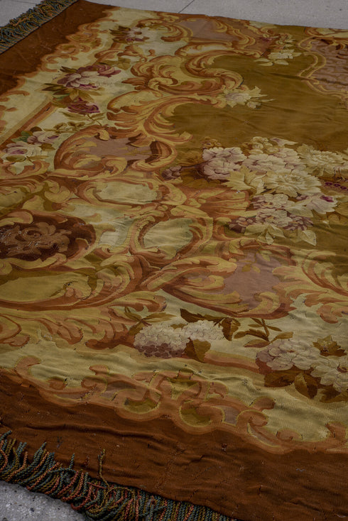 Vintage Aubusson Area Rug (7' x 10')